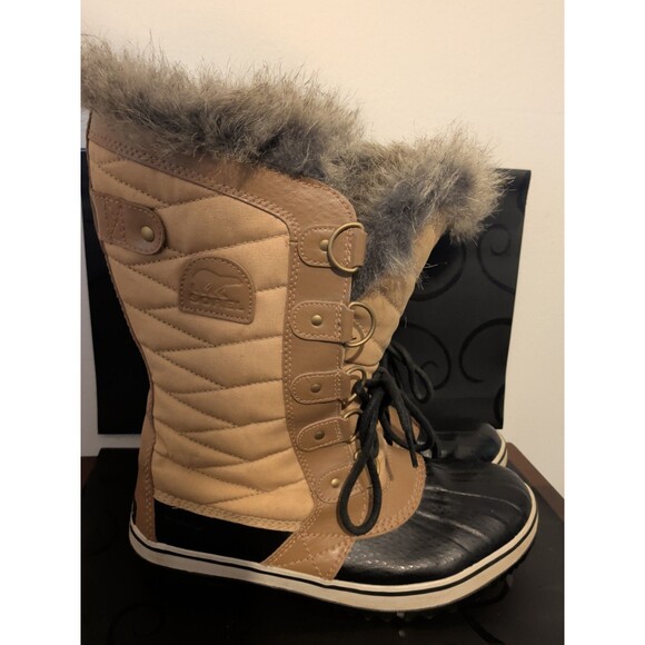 Sorel Womens Tofino Cate Brown Tall Insulated Winter Boots, Size: 8.5   #SB1-17 main image 4